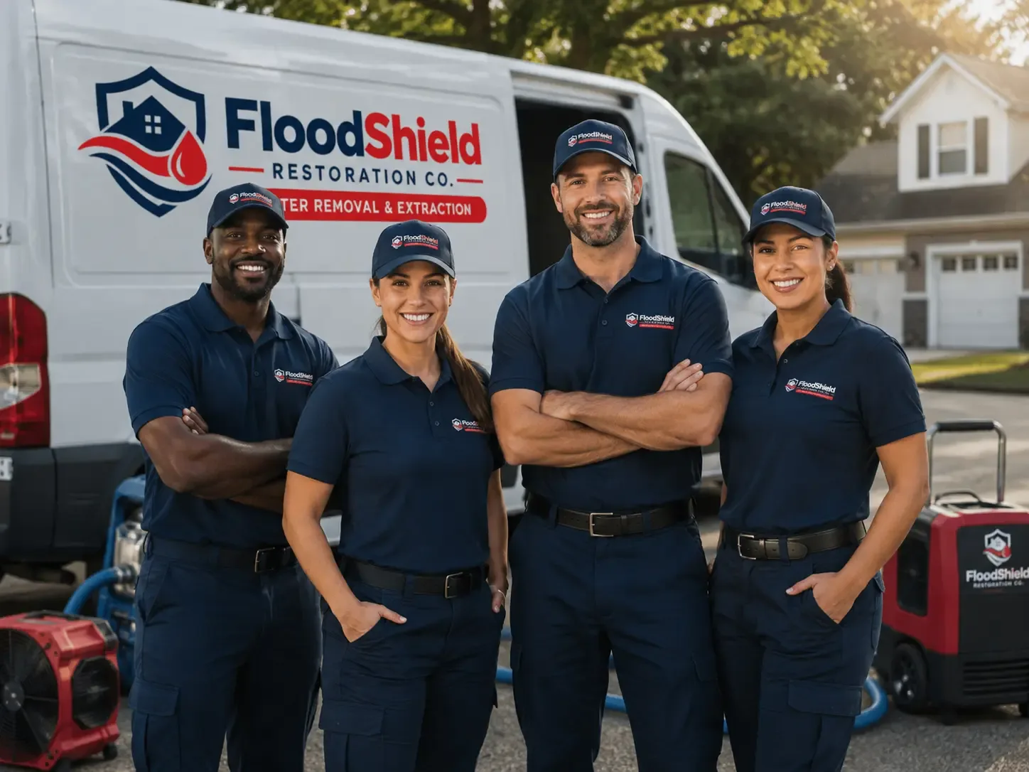 Flood Damage Restoration company in Bloomdale, OH